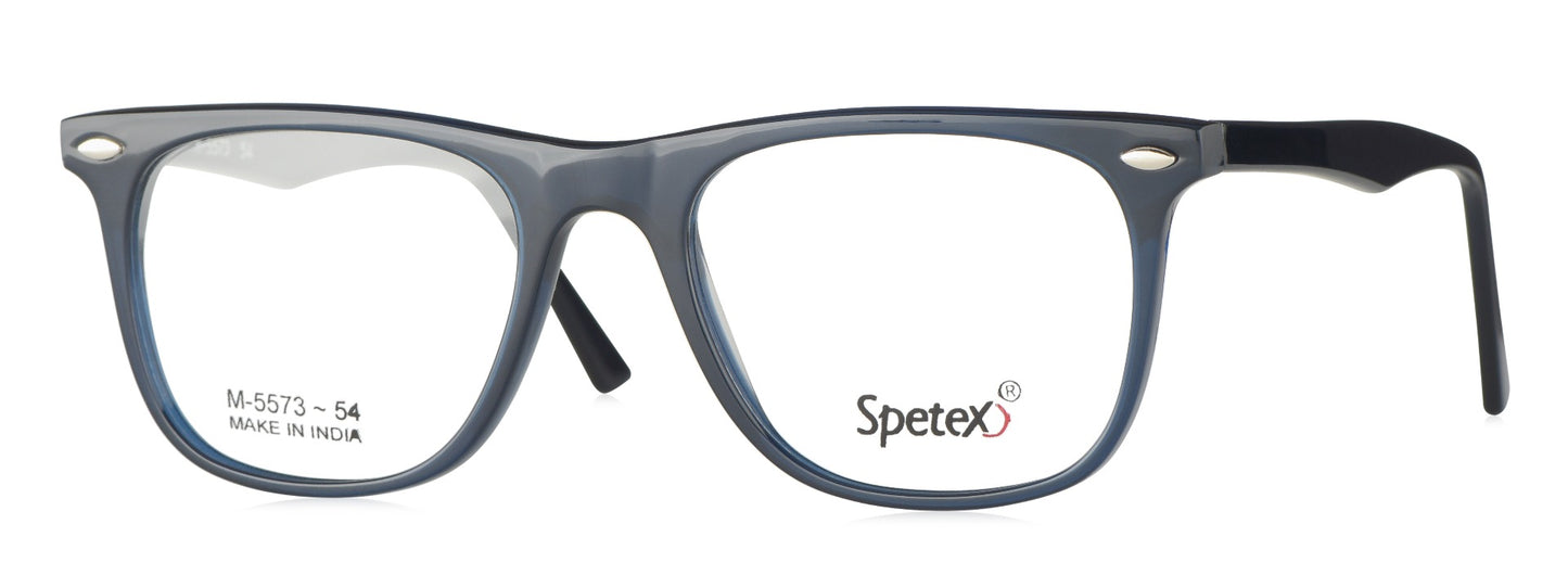 Spetex SPETEX M-5573 BLUE Medium Blue Unisex Eyeglasses