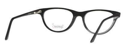 Spetex SPETEX M-5553 BLACK Medium Black Unisex Eyeglasses