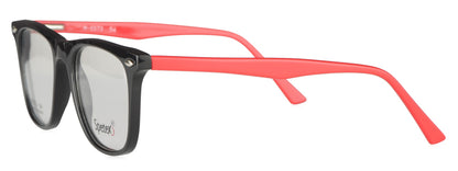 Spetex SPETEX M-5573 BLACK/RED Medium Black/Red Unisex Eyeglasses