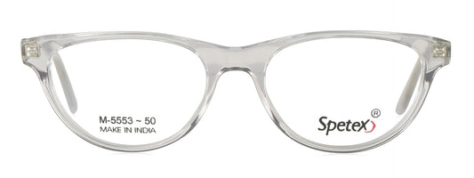 Spetex SPETEX M-5553 TRANSPARENT Medium Transparent Unisex Eyeglasses