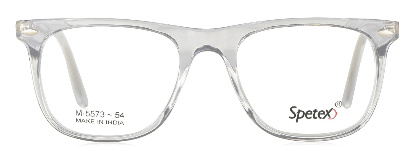 Spetex SPETEX M-5573 TRANSPARENT Medium Transparent Unisex Eyeglasses