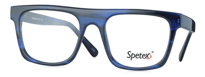 Spetex 55028 C-05 Medium Hawana Blue Unisex Eyeglasses