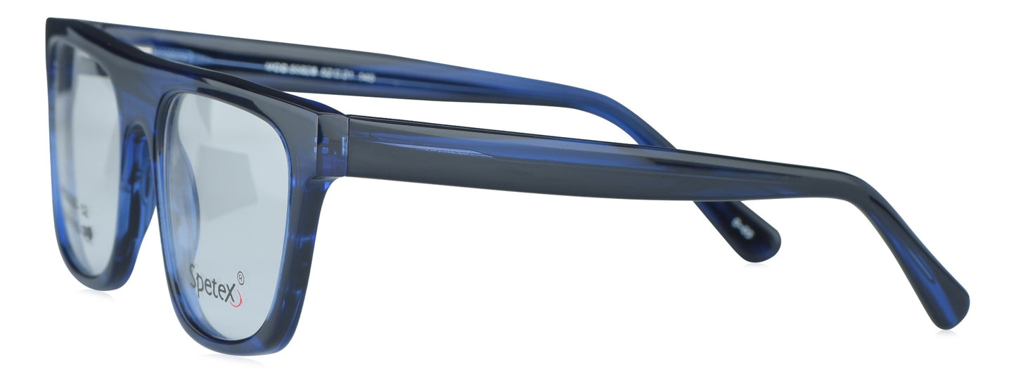 Spetex 55028 C-05 Medium Hawana Blue Unisex Eyeglasses