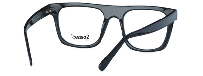 Spetex 55028 C-01 Medium Black Unisex Eyeglasses