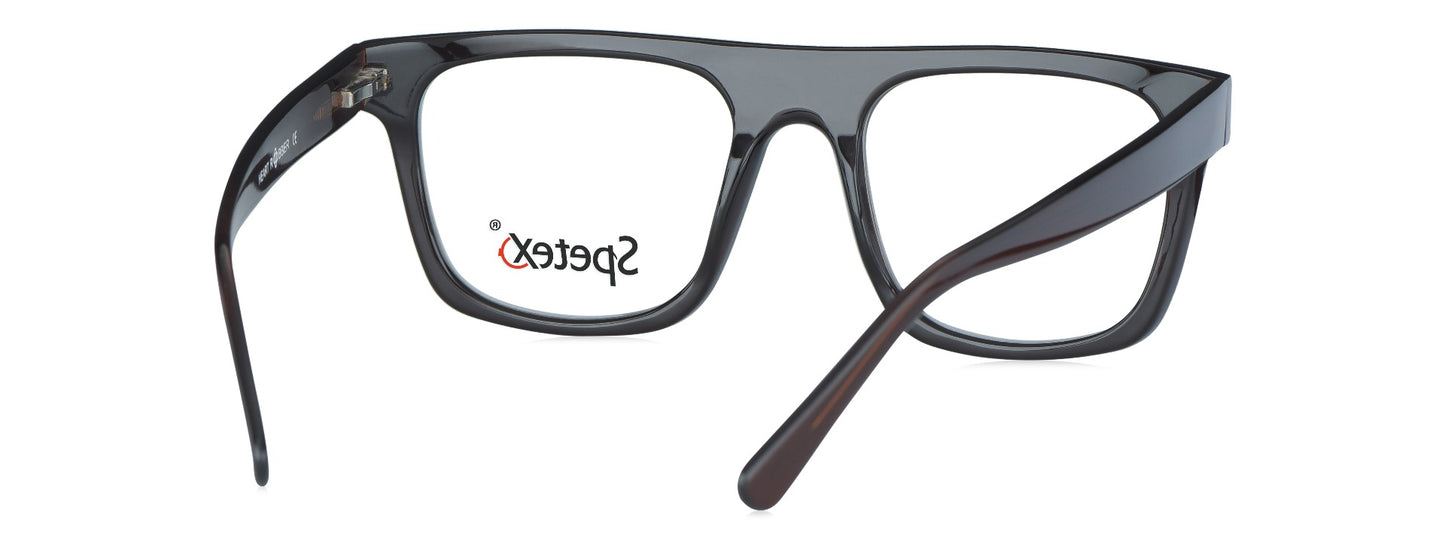 Spetex 55028 C-08 Medium Brown Unisex Eyeglasses