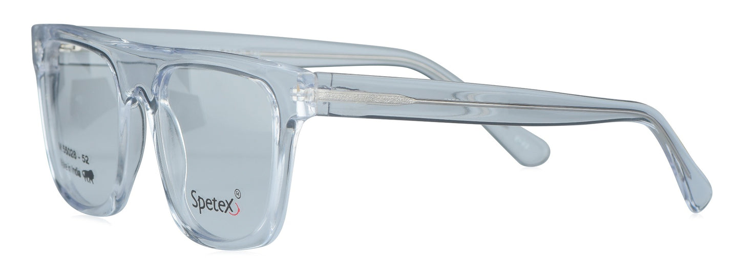 Spetex 55028 C-03 Medium Transparent Unisex Eyeglasses