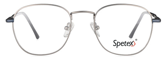 Spetex SPETEX 1458 GUN METAL Medium Gun Metal Unisex Eyeglasses