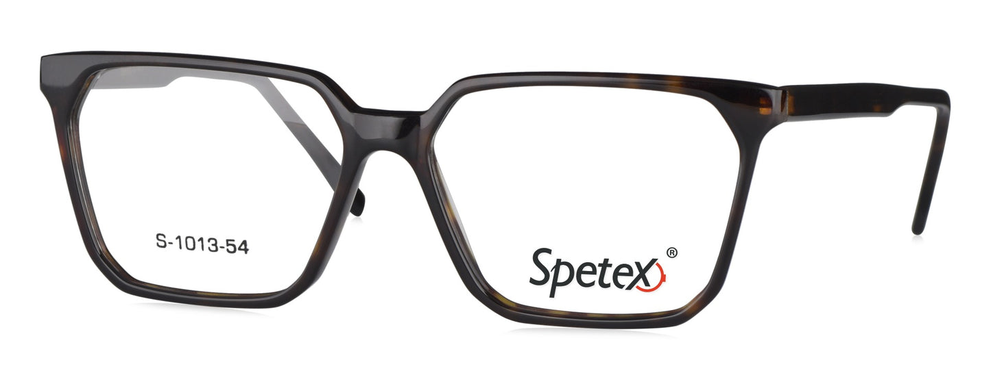 Spetex S1013 C2 Large Tortoise Unisex Eyeglasses