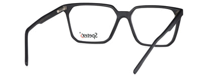 Spetex S1013 C6 Large Matt Black Unisex Eyeglasses