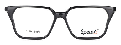 Spetex S1013 C1 Large Black Unisex Eyeglasses