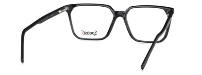 Spetex S1013 C1 Large Black Unisex Eyeglasses