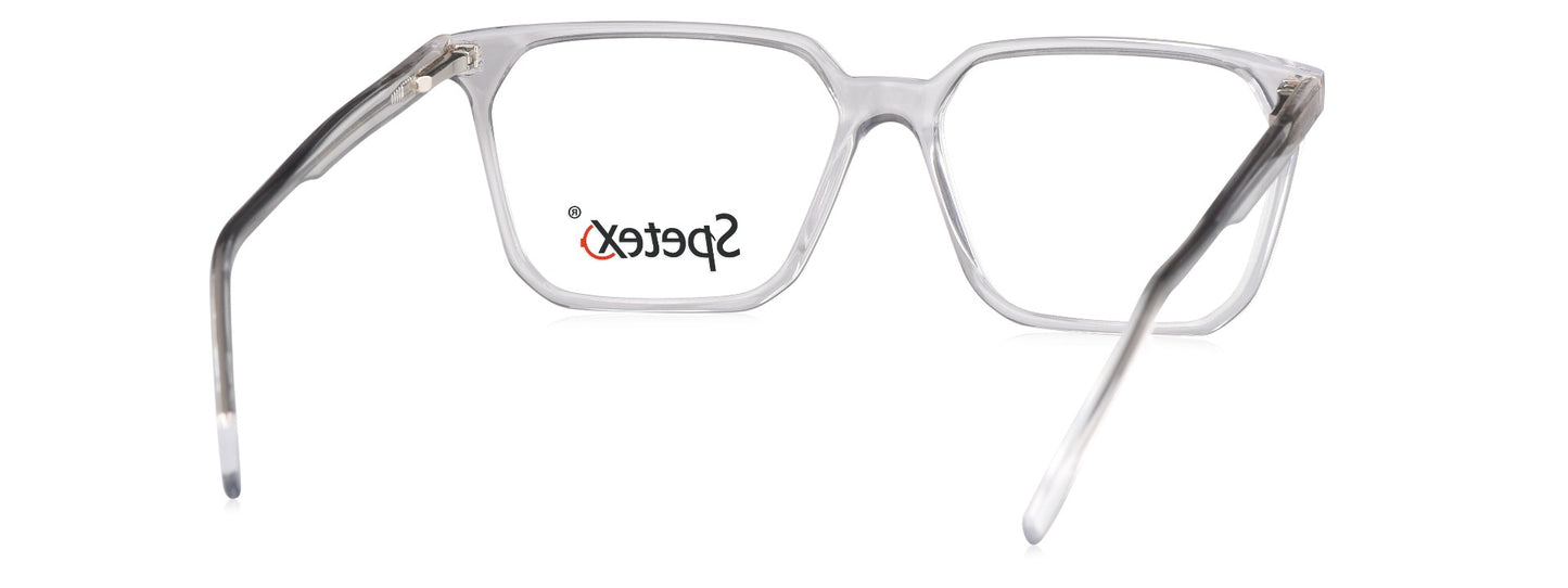 Spetex S1013 C5 Large Transparent Unisex Eyeglasses