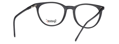 Spetex S1014 C6 Medium Matt Black Unisex Eyeglasses