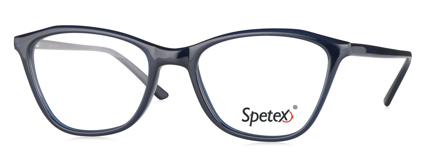 Spetex S1017 C3 Medium Blue Unisex Eyeglasses