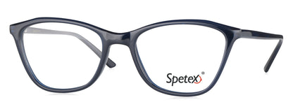 Spetex S1017 C3 Medium Blue Unisex Eyeglasses