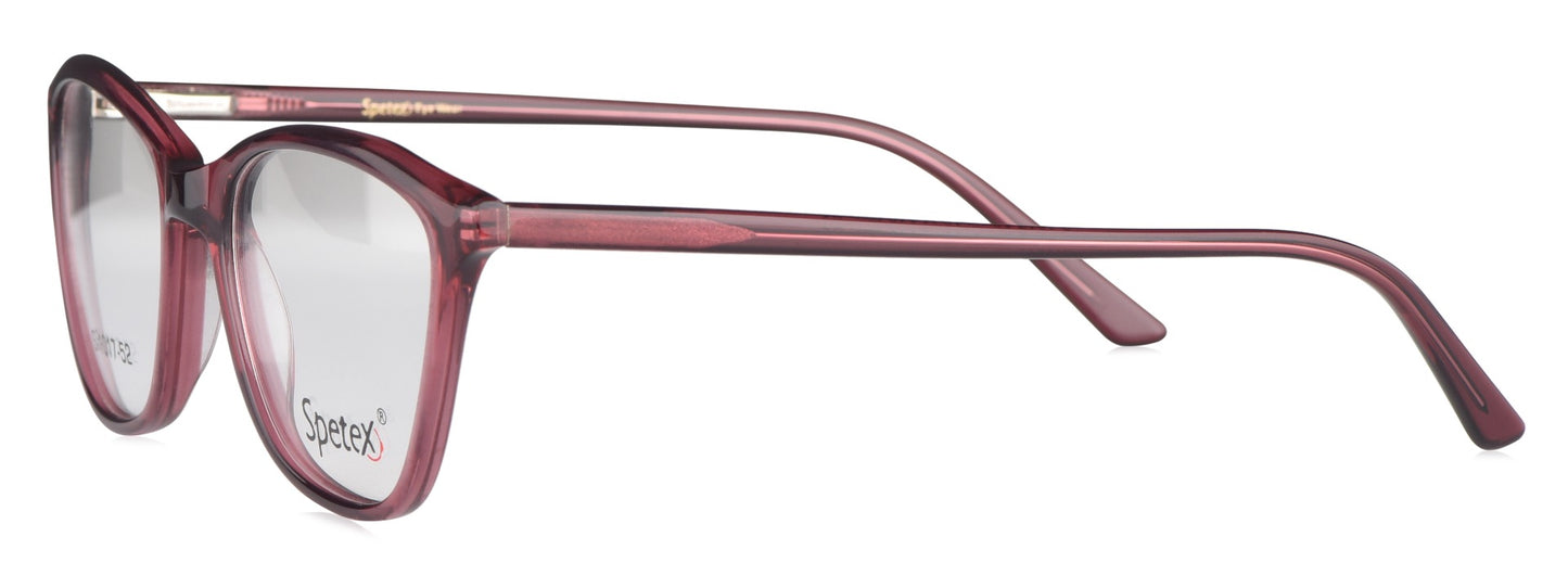 Spetex S1017 C5 Medium Purple Unisex Eyeglasses