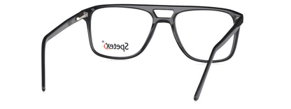 Spetex S1010 C1 Medium Black Unisex Eyeglasses