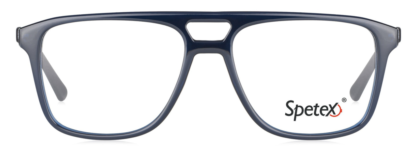 Spetex S1010 C3 Medium Blue Unisex Eyeglasses