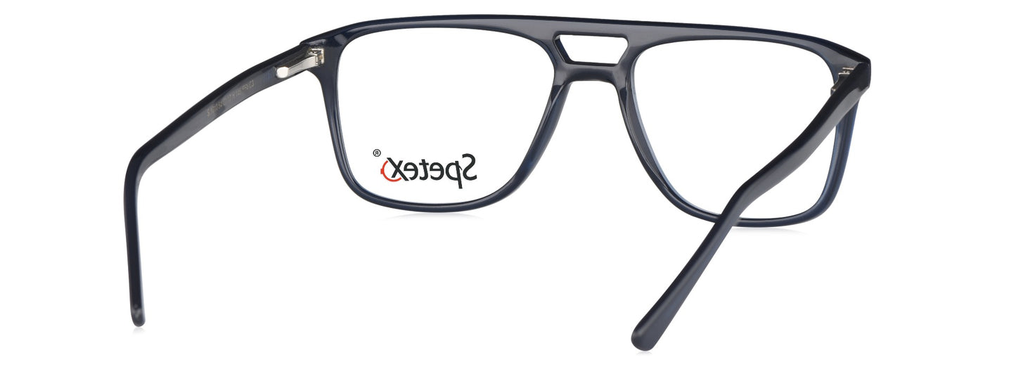 Spetex S1010 C3 Medium Blue Unisex Eyeglasses