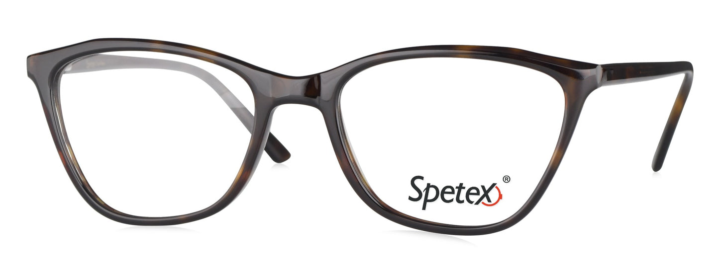 Spetex S1017 C2 Medium Tortoise Unisex Eyeglasses