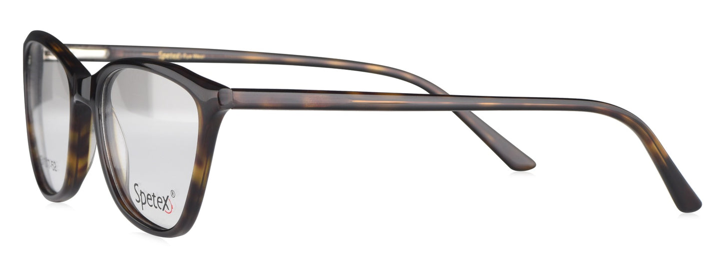 Spetex S1017 C2 Medium Tortoise Unisex Eyeglasses