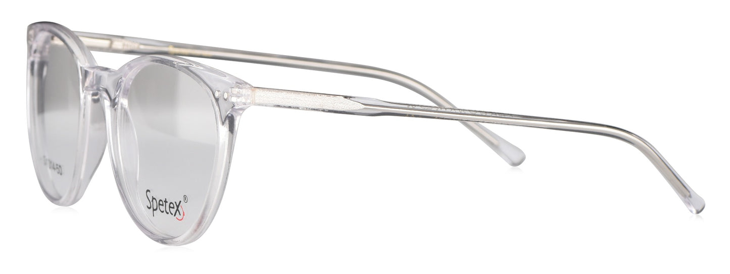 Spetex S1014 C5 Medium Transparent Unisex Eyeglasses