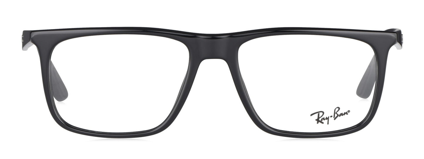 Ray-Ban RB5389I 2000 Medium Black Unisex Premium Eyeglasses