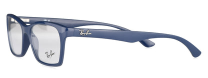 Ray-Ban RB7033I 5419 Medium Blue Unisex Premium Eyeglasses