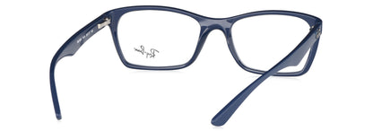 Ray-Ban RB7033I 5419 Medium Blue Unisex Premium Eyeglasses