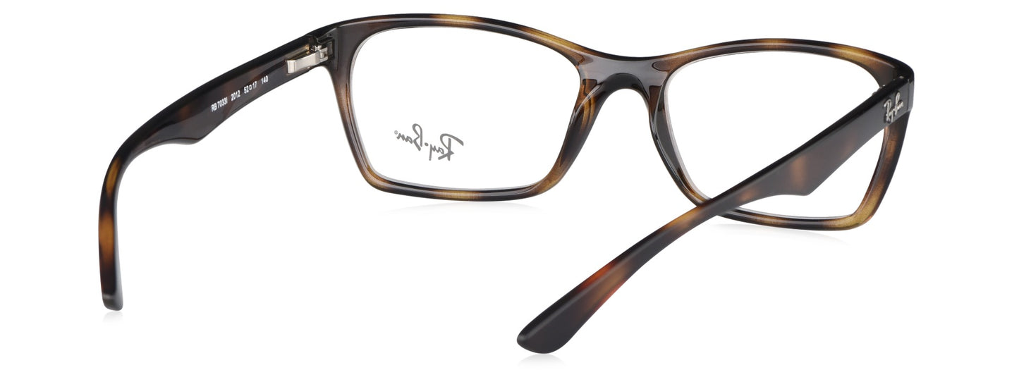 Ray-Ban RB7033I 2012 Medium Tortoise Unisex Premium Eyeglasses