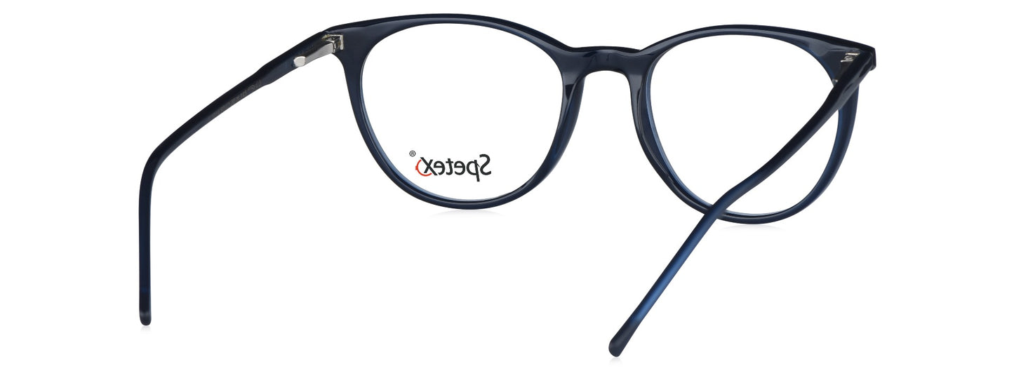 Spetex S1014 C3 Medium Blue Unisex Eyeglasses