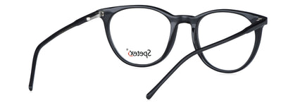 Spetex S1014 C1 Medium Black Unisex Eyeglasses