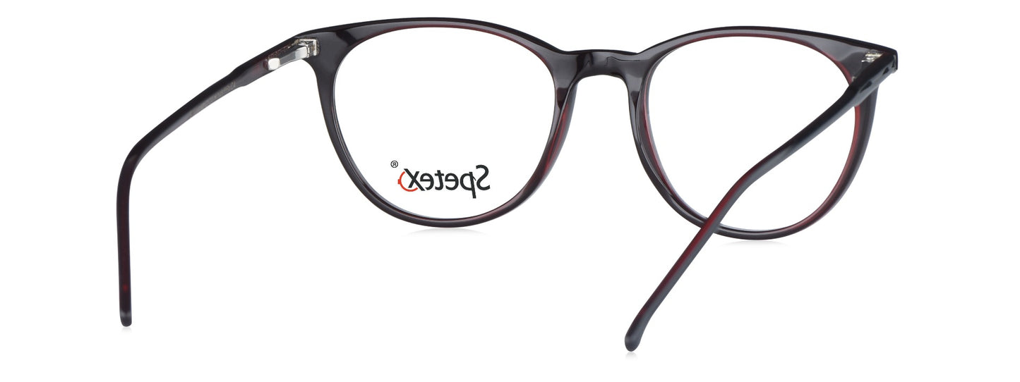 Spetex S1014 C4 Medium Meroon Unisex Eyeglasses