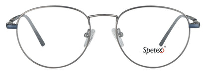 Spetex SPETEX M-1451 GUN METAL Medium Gun Metal Unisex Eyeglasses