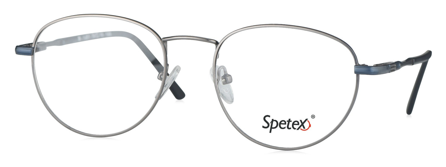 Spetex SPETEX M-1451 GUN METAL Medium Gun Metal Unisex Eyeglasses