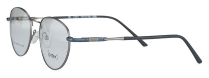 Spetex SPETEX M-1451 GUN METAL Medium Gun Metal Unisex Eyeglasses