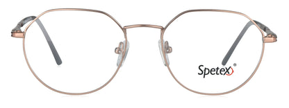 SPETEX M-1466 GOLD Medium Unisex Eyeglasses