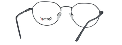 SPETEX M-1466 BLACK Medium Unisex Eyeglasses