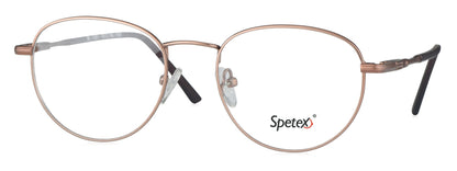 Spetex SPETEX M-1451 GOLD Medium Gold Unisex Eyeglasses