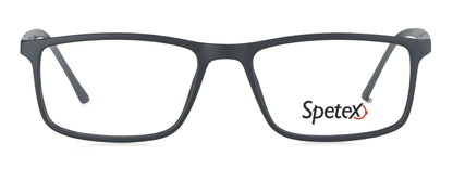 Spetex 3006 C2 Medium Matt Black Unisex Eyeglasses