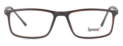 Spetex 3006 C3 Medium Brown Unisex Eyeglasses