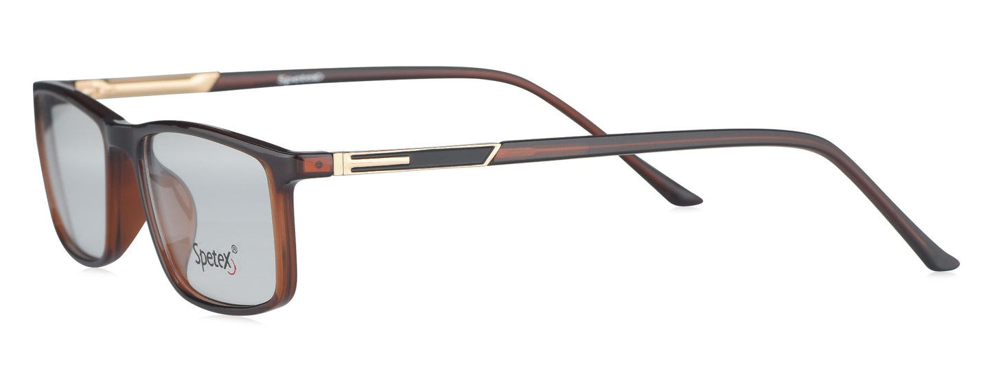 Spetex 3006 C3 Medium Brown Unisex Eyeglasses