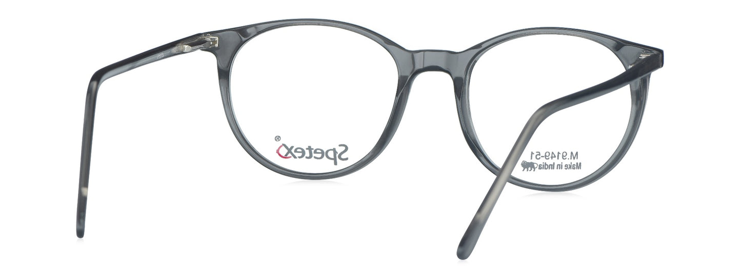 Spetex SPETEX M-9149 GREY Medium Grey Unisex Eyeglasses