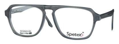 Spetex SPETEX M-55021 GREY Medium Grey Unisex Eyeglasses