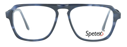 Spetex SPETEX M-55021 HAWANA BLUE Medium Hawana Blue Unisex Eyeglasses