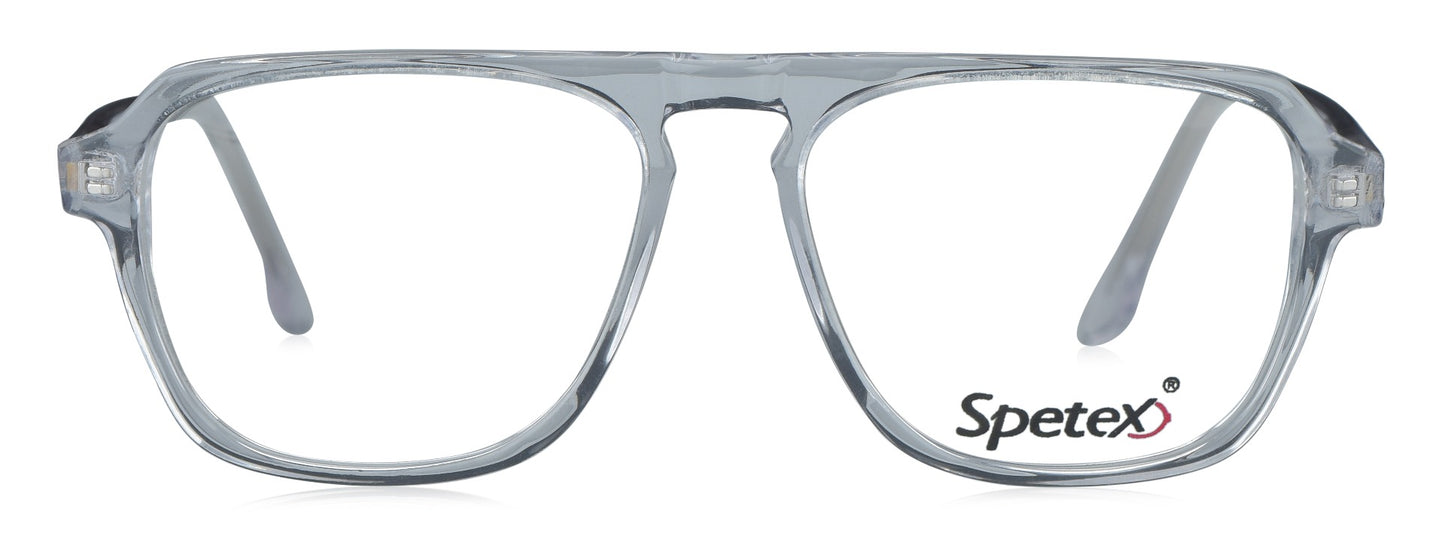 Spetex SPETEX M-55021 TRANSPARENT Medium Transparent Unisex Eyeglasses