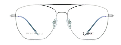 Spetex NS 21013 C5 Medium Silver Unisex Eyeglasses