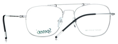 Spetex NS 21017 C5 Medium Silver Unisex Eyeglasses