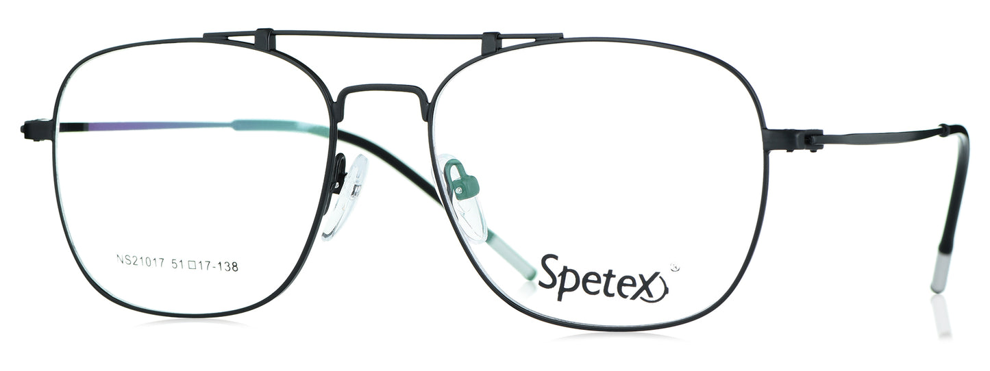 Spetex NS 21017 C3 Medium Black Unisex Eyeglasses