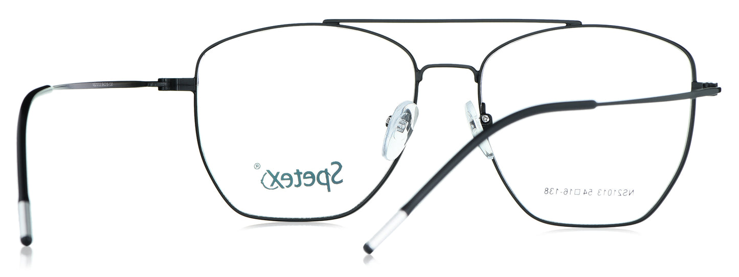 Spetex NS 21013 C3 Medium Black Unisex Eyeglasses